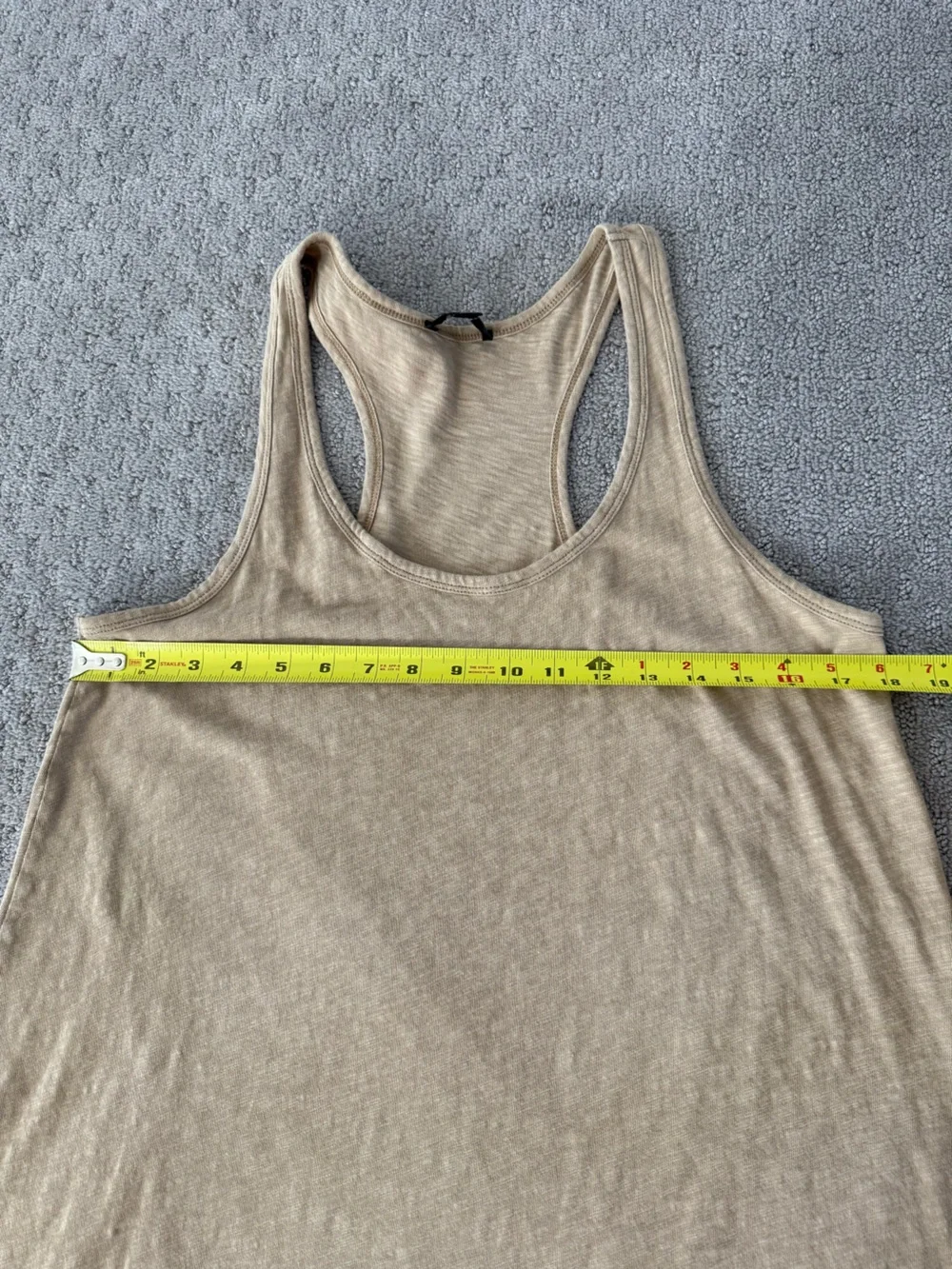 J.Crew Swingy Mini Tank Dress in Desert Sand